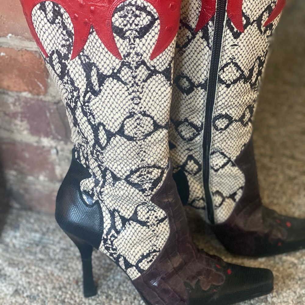 Bebe Sexy Cowboy Boots